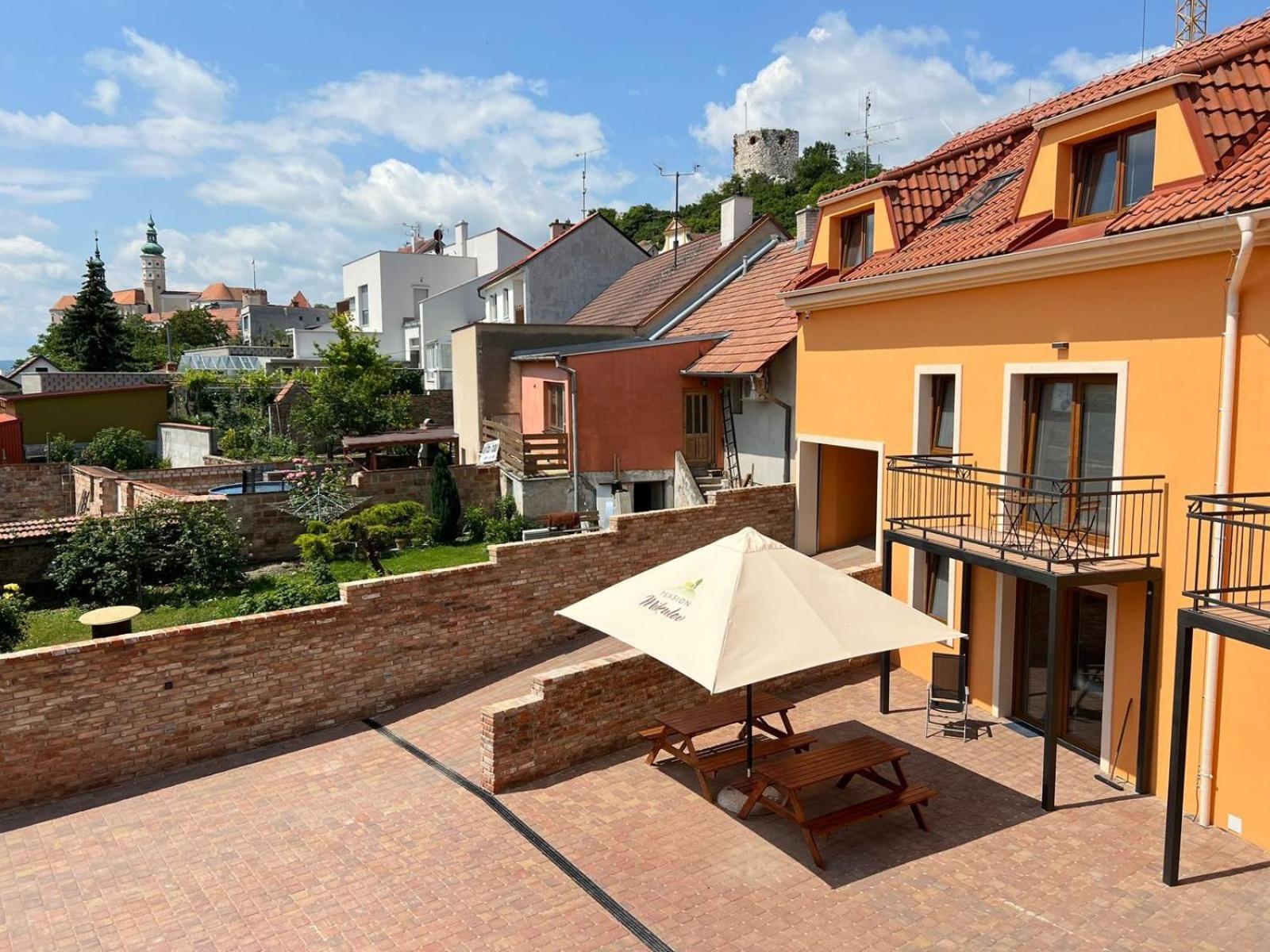 Pension Mikulov Esterno foto