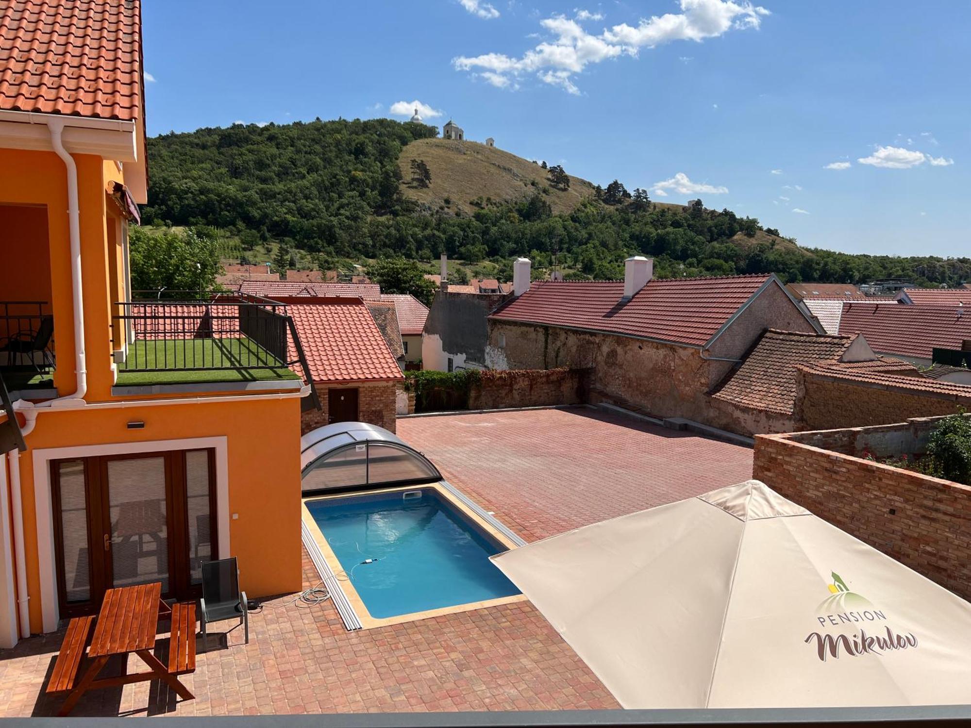 Pension Mikulov Esterno foto